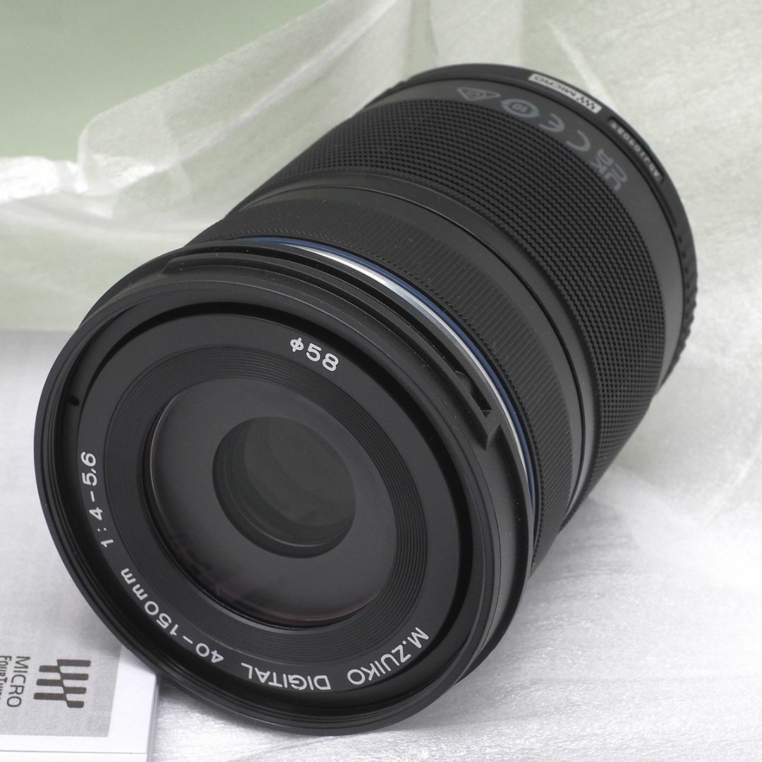 未使用 M.ZUIKO ED 40-150mm F4.0-5.6 R ブラック 未使用 M.ZUIKO ED 40-150mm F4.0-5.6 R ブラック