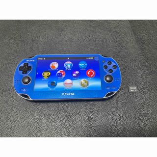 プレイステーションヴィータ(PlayStation Vita)のPS  VITA  サファイア・ブルー(携帯用ゲーム機本体)