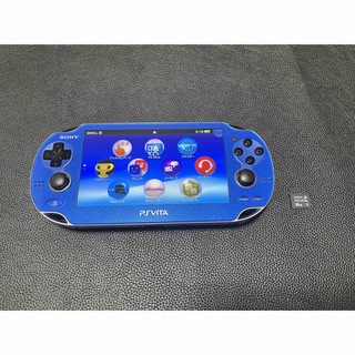 プレイステーションヴィータ(PlayStation Vita)のPS  VITA  サファイア・ブルー(携帯用ゲーム機本体)