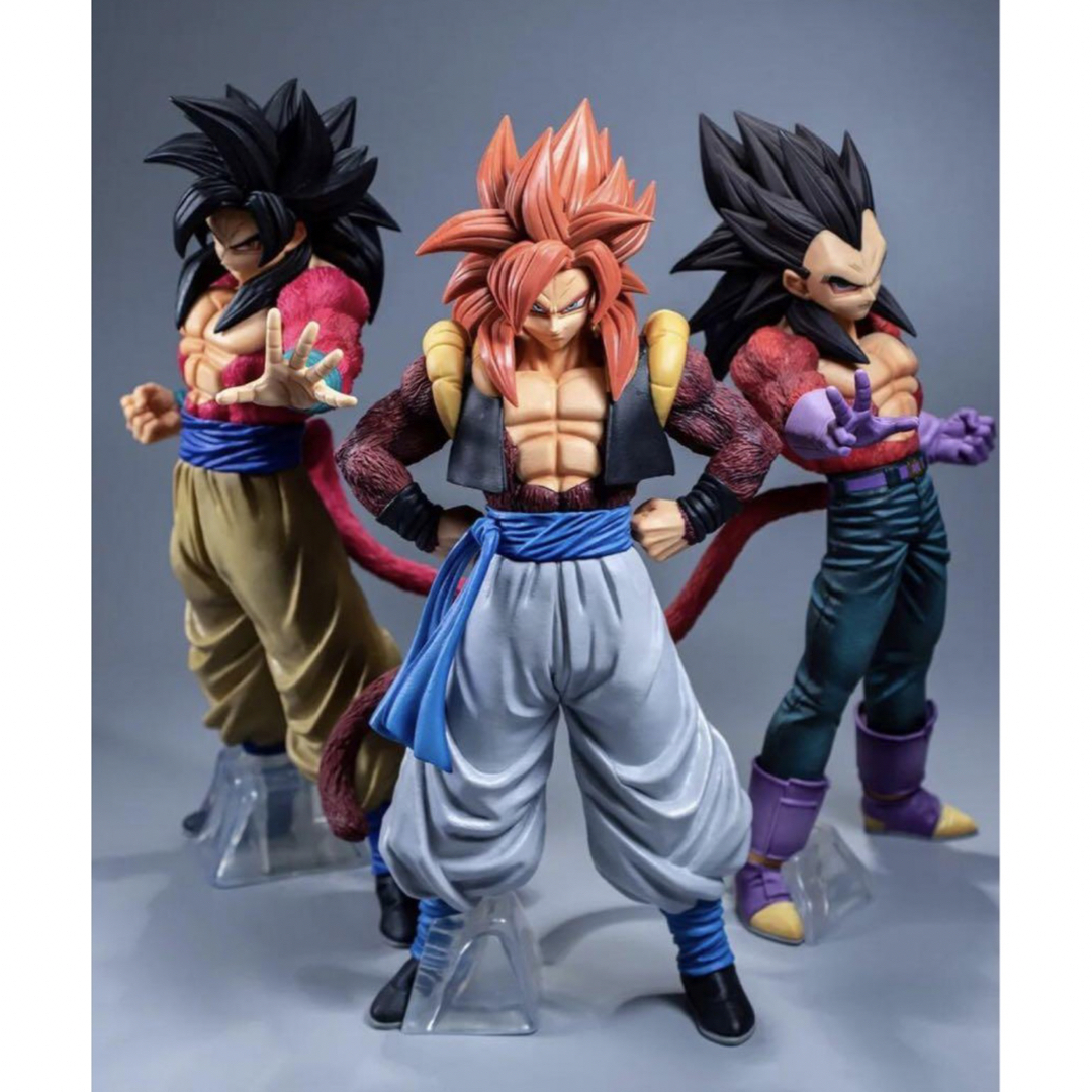 《激レア》ドラゴンボールGT ゴジータ4 孫悟空4 ベジータ4 フィギュアエンタメ/ホビー