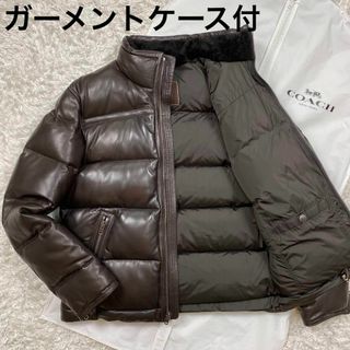 コーチ(COACH) レザーダウンジャケット ダウンジャケット(メンズ)の