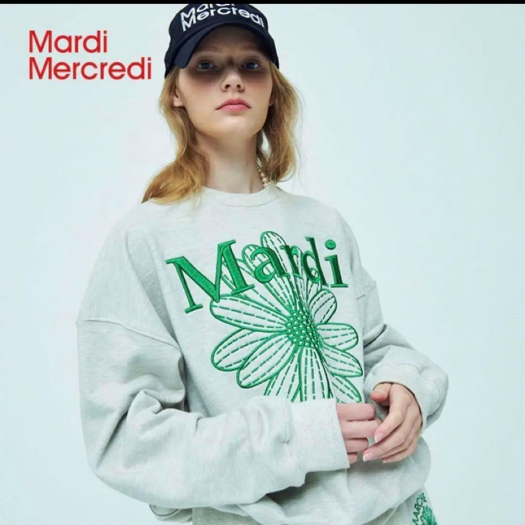 Mardi Mercredi マルディメクルディ刺繍スウェット 9401492-