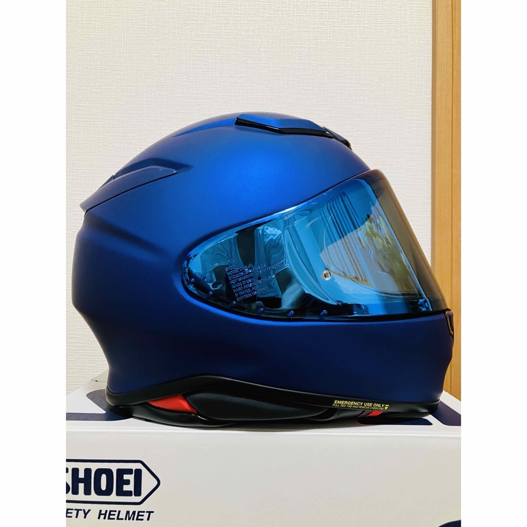 SHOEI Z-8 マットブルーメタリック Mサイズ 2022年6月バイク