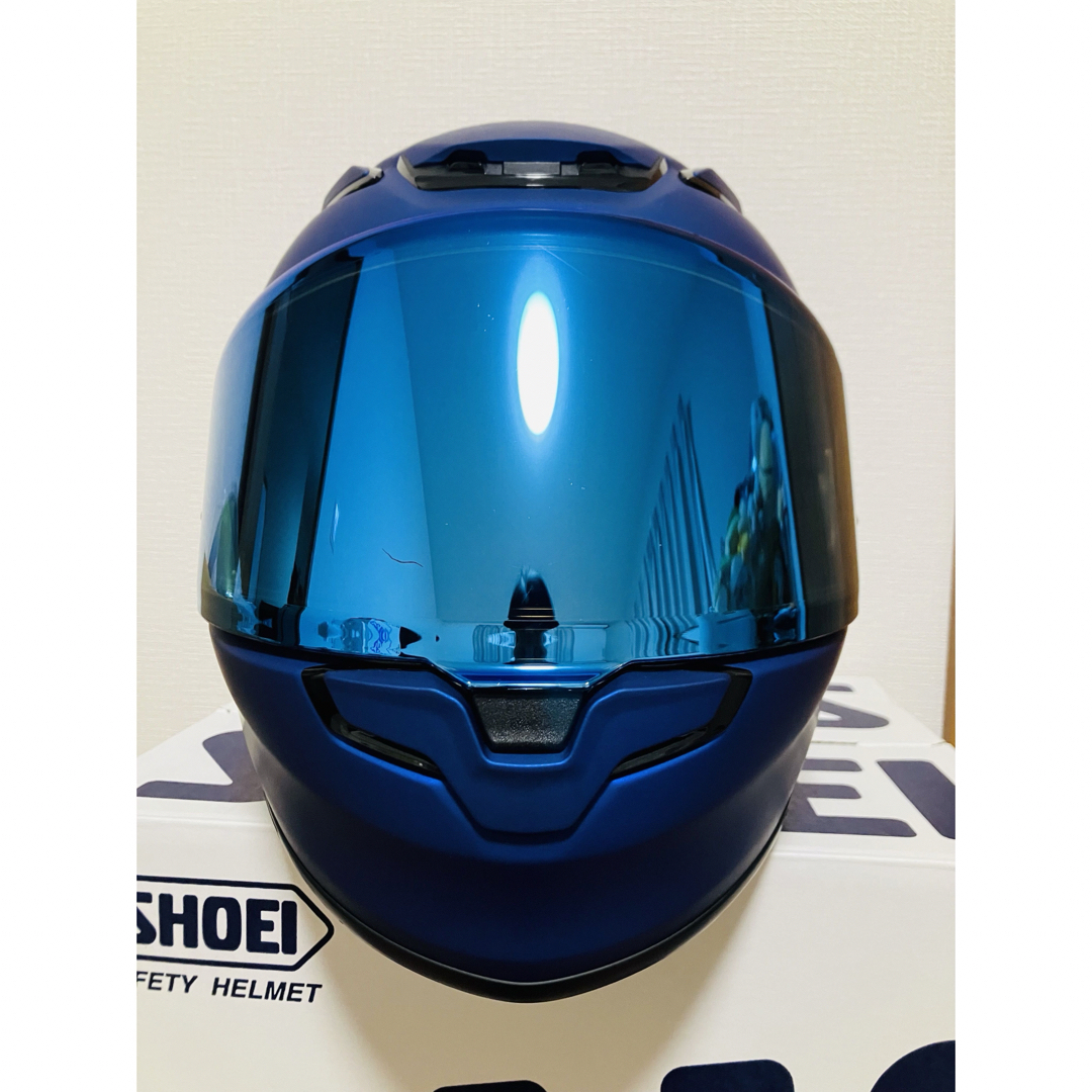 SHOEI Z-8 マットブルーメタリック Mサイズ 2022年6月バイク