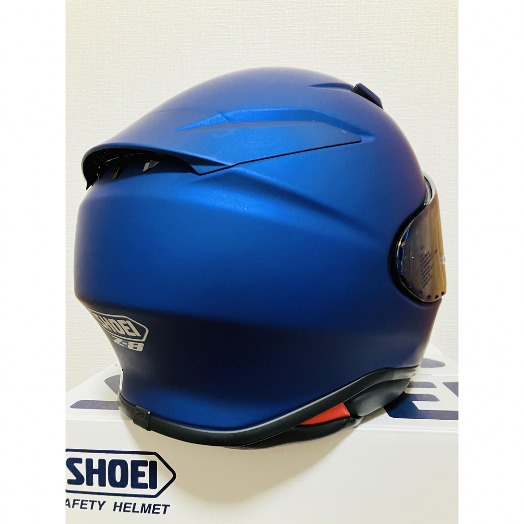 SHOEI Z-8 マットブルーメタリック Mサイズ 2022年6月バイク