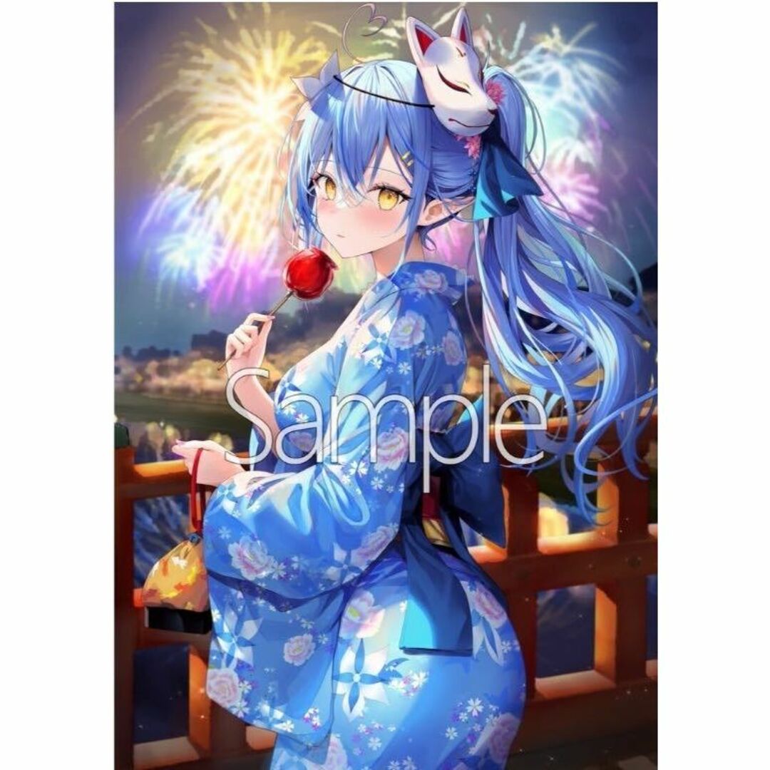 受注限定品】Rin☆Yuu リン☆ユウ 浴衣ラミィ B2タペストリー 受注限定品】Rin☆Yuu リン☆ユウ 浴衣ラミィ B2タペストリー