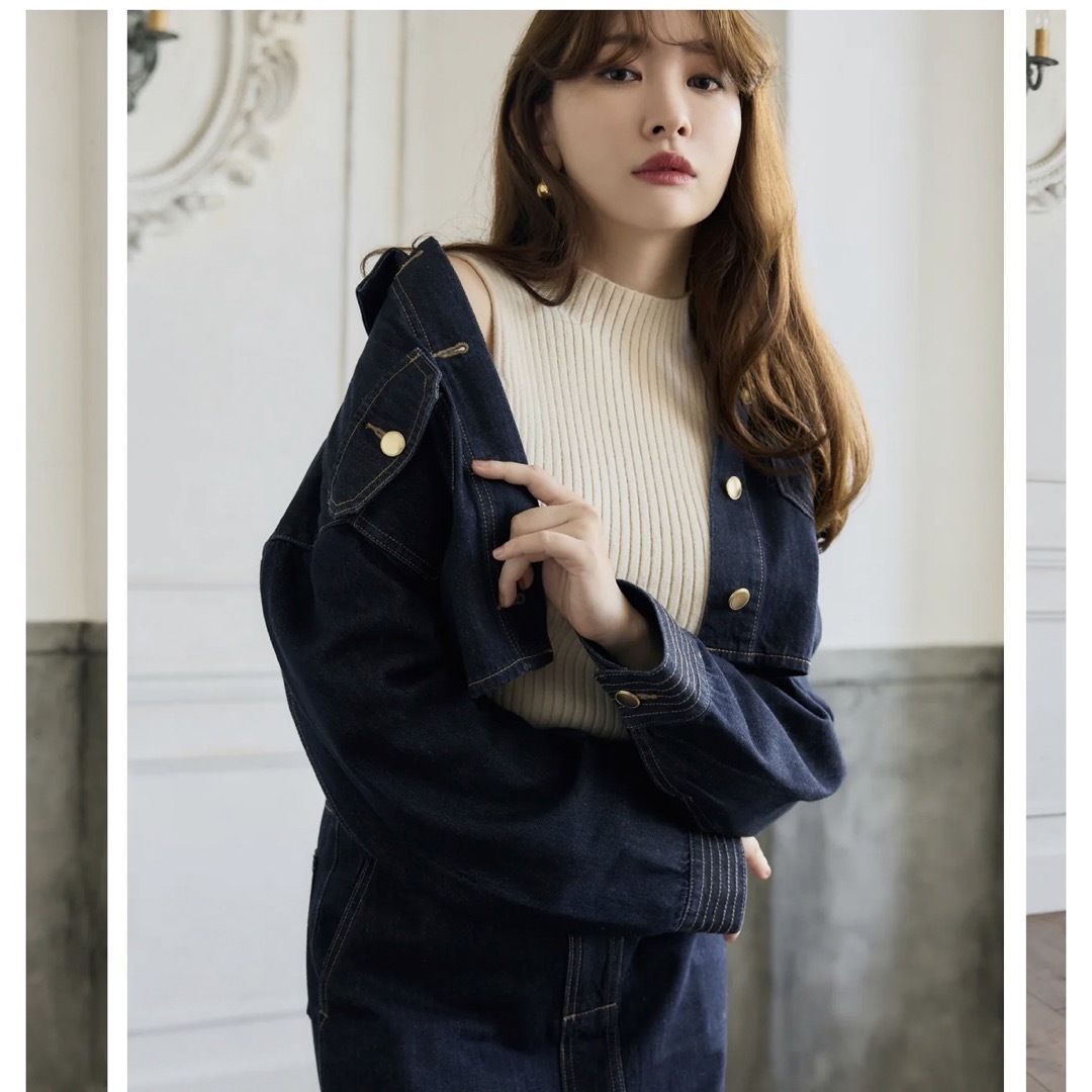Her lip to - herlipto/Milano Cropped Denim Jacketの通販 by 本日