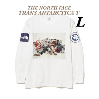 ザノースフェイス(THE NORTH FACE)の【 L 】ホワイト ★ トランスアンタークティカティー ★ ノースフェイス(Tシャツ/カットソー(七分/長袖))