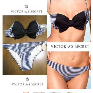 ヴィクトリアズシークレット(Victoria's Secret)のヴィクトリアシークレット ボウバンドゥー & チーキーボトム(水着)