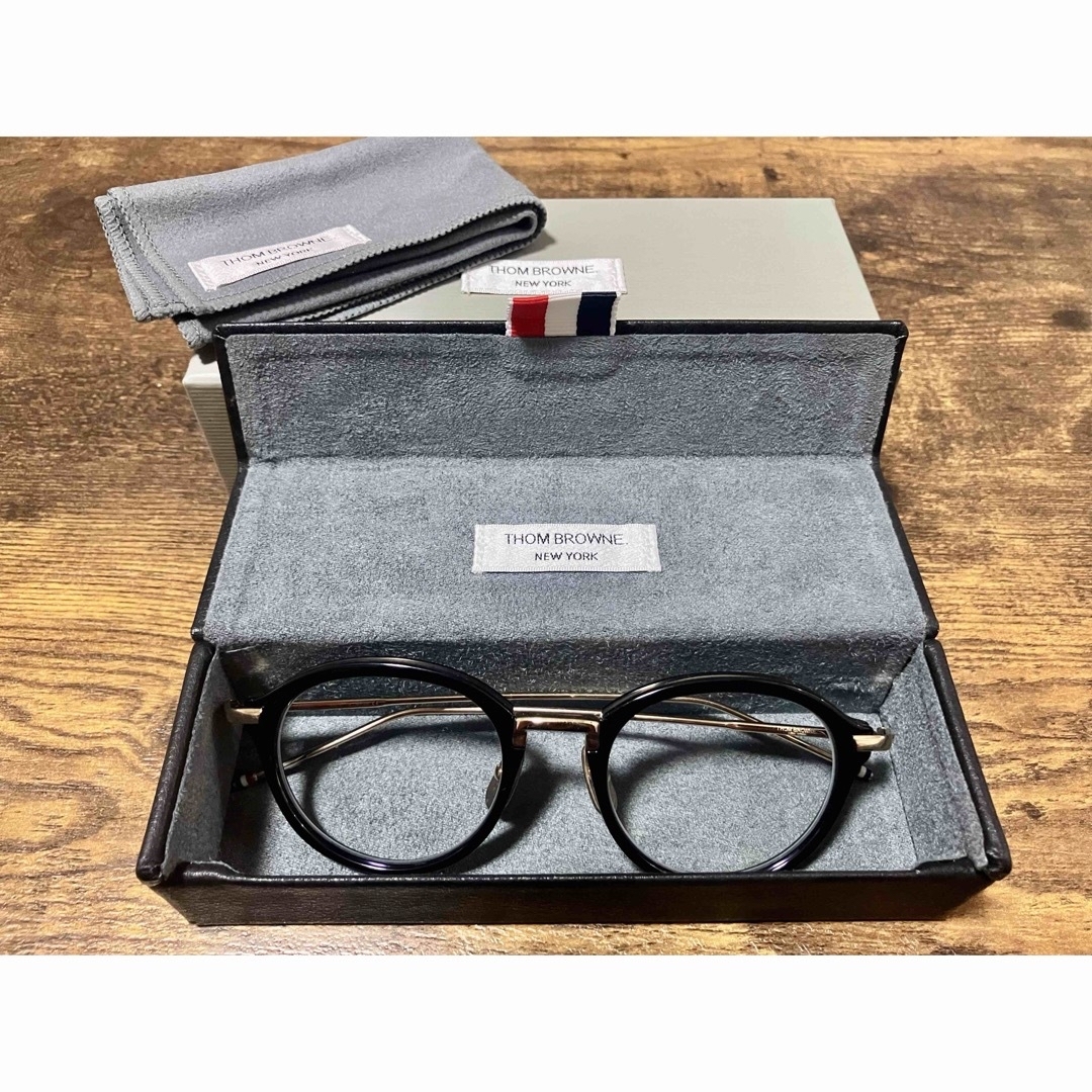 THOM BROWNE - THOM BROWNE 眼鏡 TB 011 ゴールドの通販 by km11253's ...