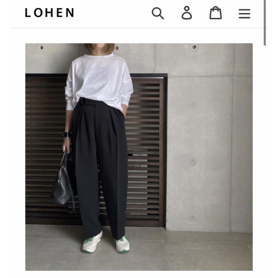 LOHEN ローヘン ボキシーラインビックロンTの通販 by とめ's shop|ラクマ