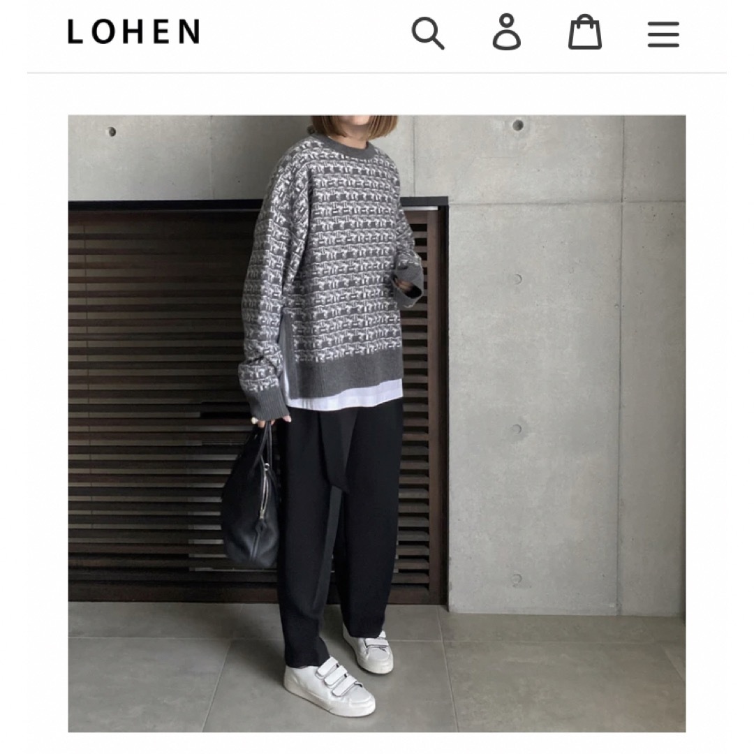 LOHEN ローヘン ボキシーラインビックロンTの通販 by とめ's shop|ラクマ