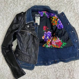 DOLCE&GABBANA - ✨希少モデル✨ D&G ライダースジャケット Gジャンの