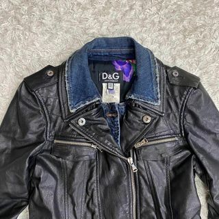 ✨希少モデル✨ D&G ライダースジャケット Gジャン