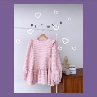 fitmore 新品タグつき　ポップアップ限定カラー  ダブルスカラップ