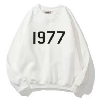 エスエッセンシャルズ(S.ESSENTIALS)の新品FOG ESSENTIALS エッセンシャルズ 1977トレーナー 白 XL(Tシャツ/カットソー(七分/長袖))