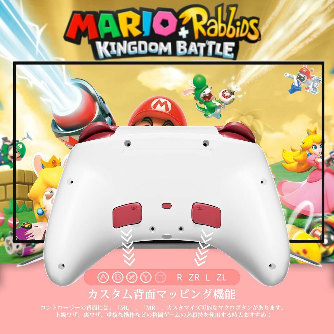 色: レッド】Switch OLED コントローラー PCiOSAndroidの通販 by さと