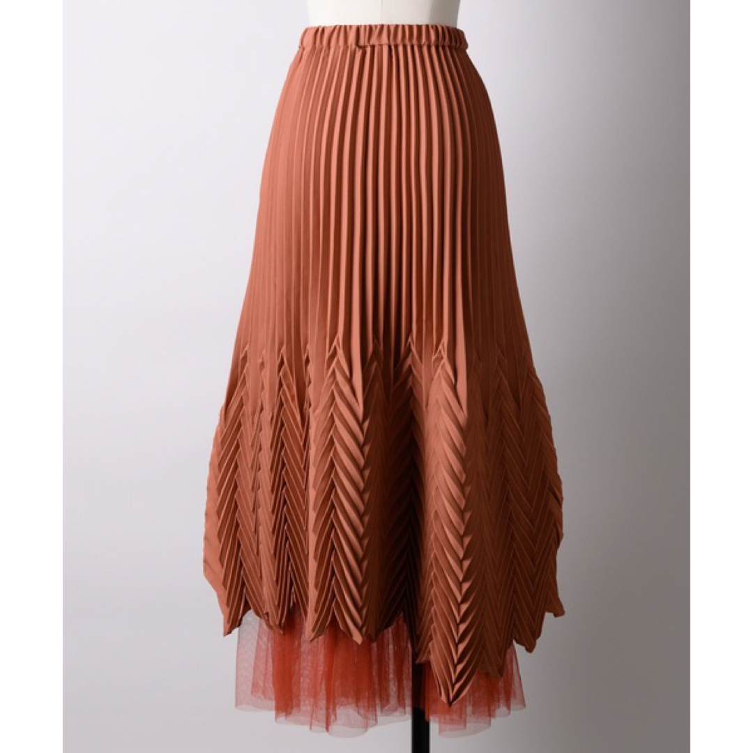 la belle Etude(ラベルエチュード)のアロープリーツスカート レディースのスカート(ロングスカート)の商品写真