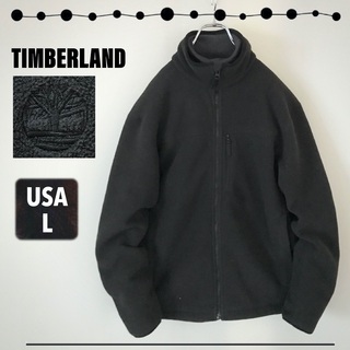Timberland - 【usa製、フリース、ハーフジップ◎】Timberland古着刺繍