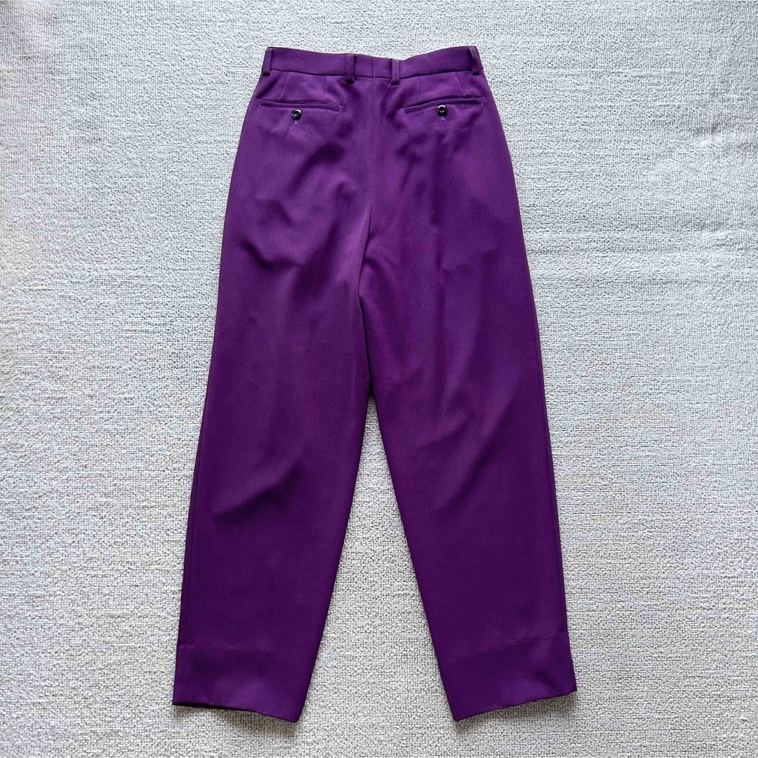 80s purple color over size double set up メンズのスーツ(セットアップ)の商品写真