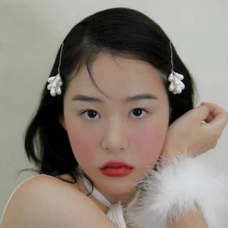 エディットフォールル(EDIT.FOR LULU)のDrop bead hairpin しずく ビーズ ヘアピン アクセサリー 韓国(ヘアピン)