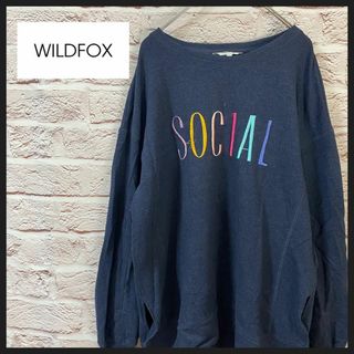 WILDFOX - WILDFOX トレーナー　スウェット メンズ　レディース　[ L ]