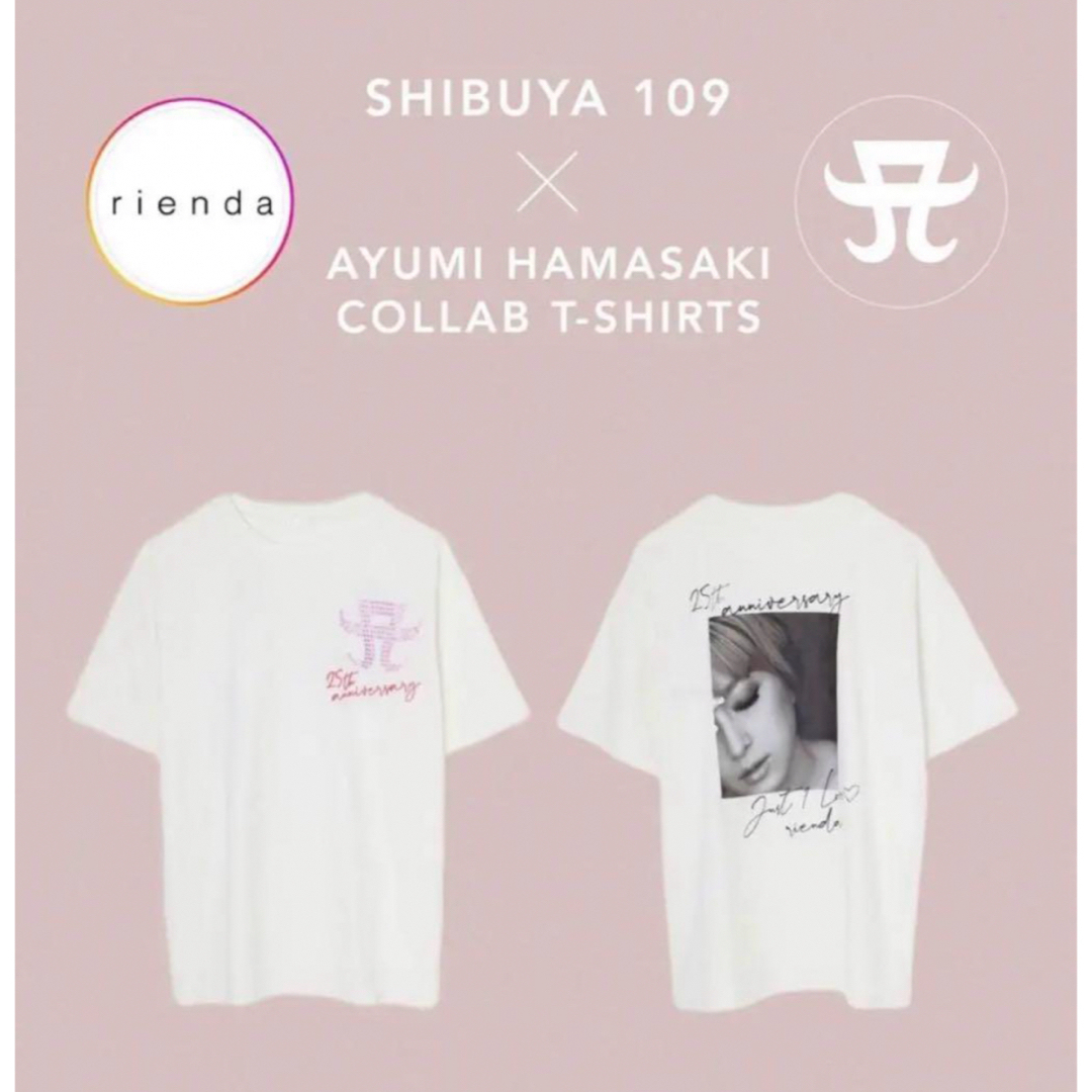 ayumi hamasaki Line Stone Tシャツ rienda 新品