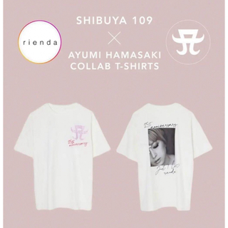 リエンダ(rienda)のayumi hamasaki Line Stone Tシャツ rienda 新品(ミュージシャン)