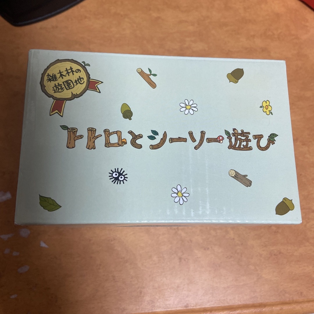 ジブリ(ジブリ)のスタジオジブリ　となりのトトロの雑木林の遊園地　トトロとシーソー遊び エンタメ/ホビーのおもちゃ/ぬいぐるみ(キャラクターグッズ)の商品写真