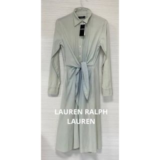 ラルフローレン(Ralph Lauren)のLAUREN ラルフローレン　デニムワンピ　ワンピース　米国購入　新品(ロングワンピース/マキシワンピース)