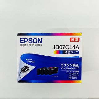 エプソン(EPSON)のEPSON純正インクカートリッジ IB07CL4A４色パック標準インク(PC周辺機器)