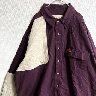 ウールリッチ(WOOLRICH)の【美品】ウールリッチ 90s メンズ シャツ 長袖 コットン オーバーサイズ(シャツ)