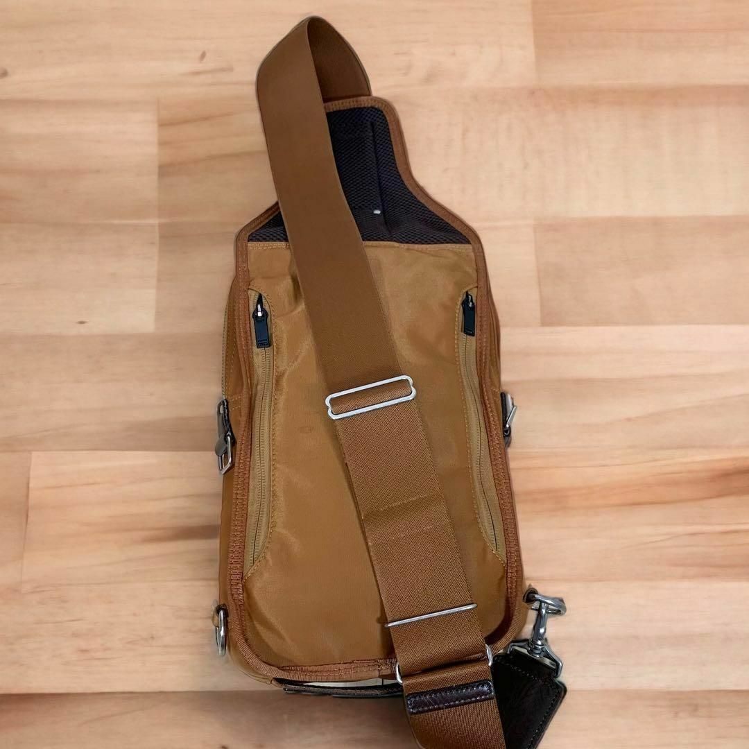 【美品】PORTER LIFT リフト スリングショルダーバッグ-