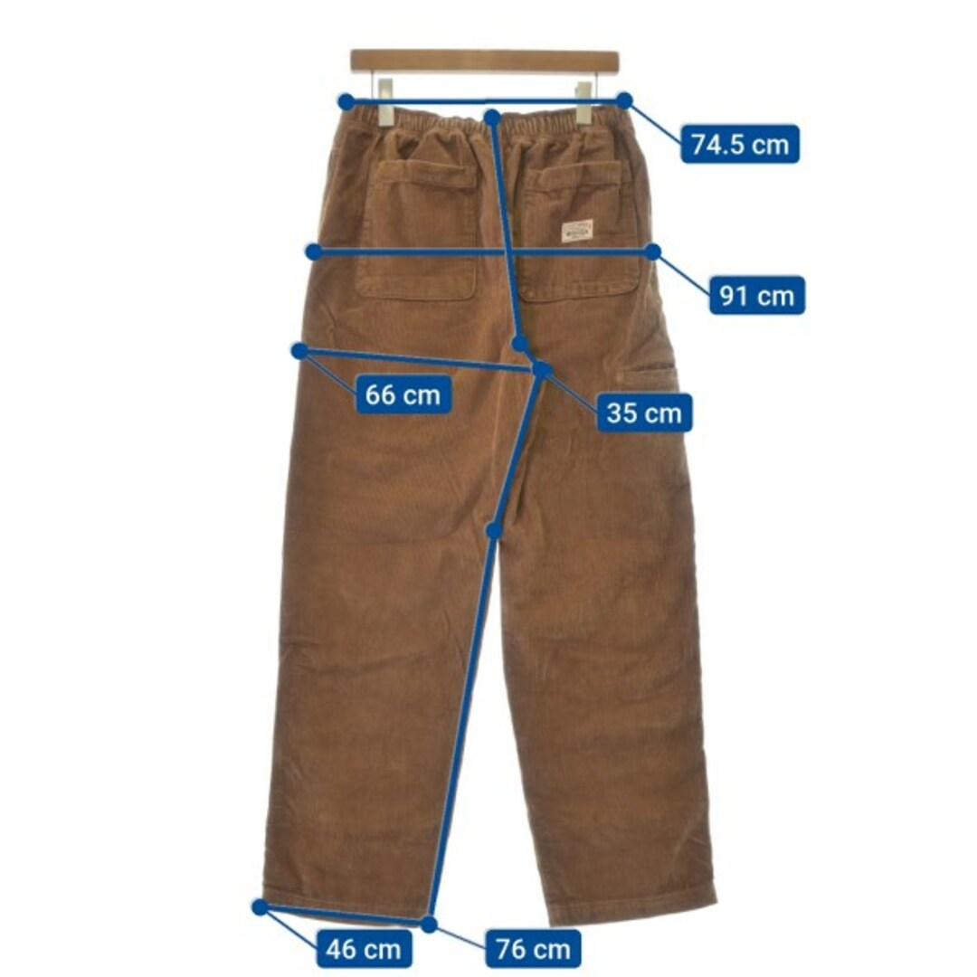 STUSSY - STUSSY ステューシー パンツ(その他) L 茶 【古着】【中古