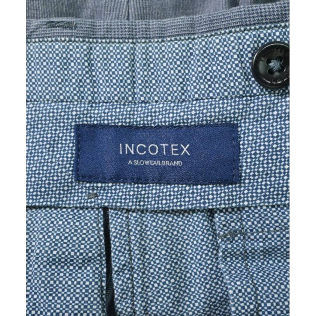 INCOTEX インコテックス スラックス 44(S位) グレー(チェック) 4