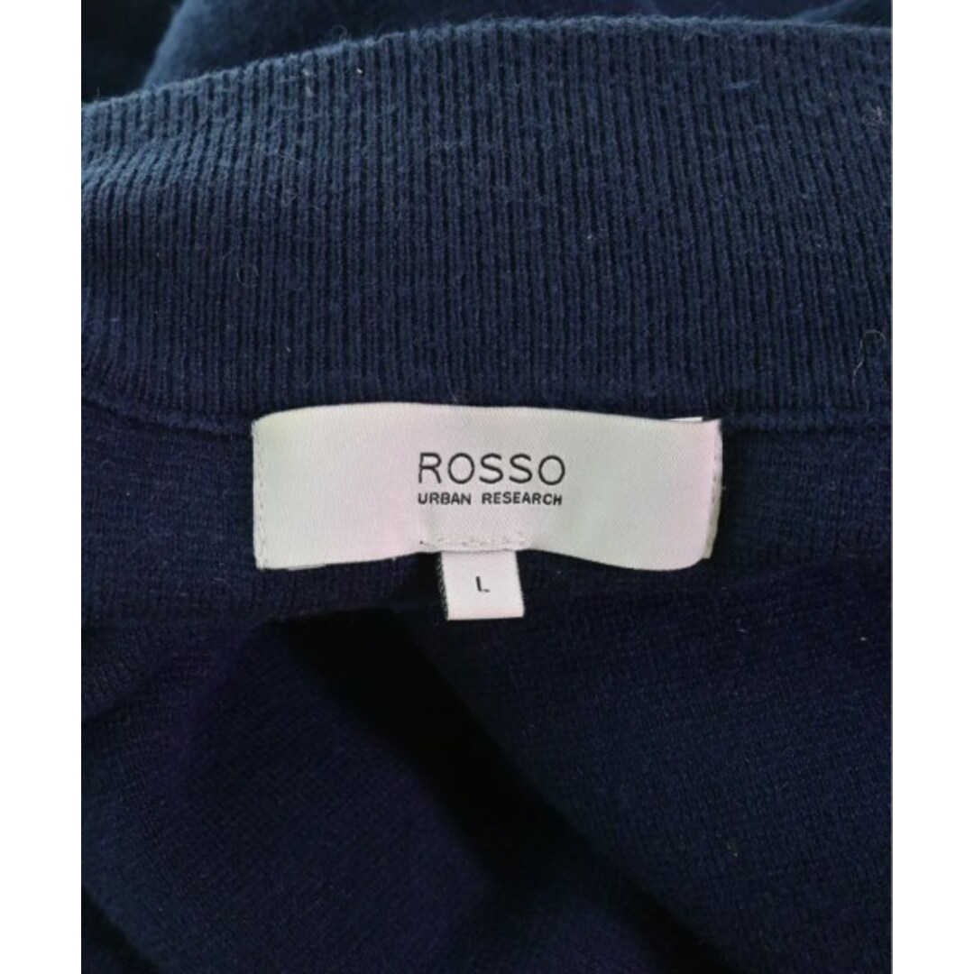 ROSSO ロッソ ニット・セーター L 紺