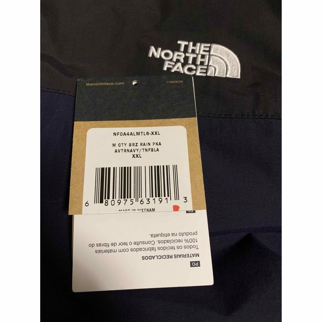 極美品 north face city breeze rain parka