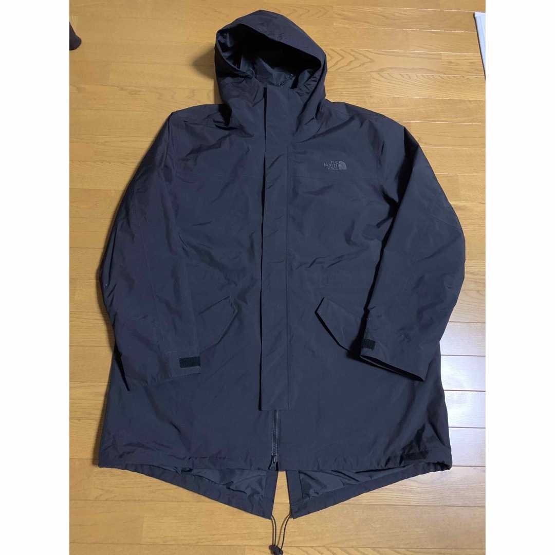 極美品 north face city breeze rain parka