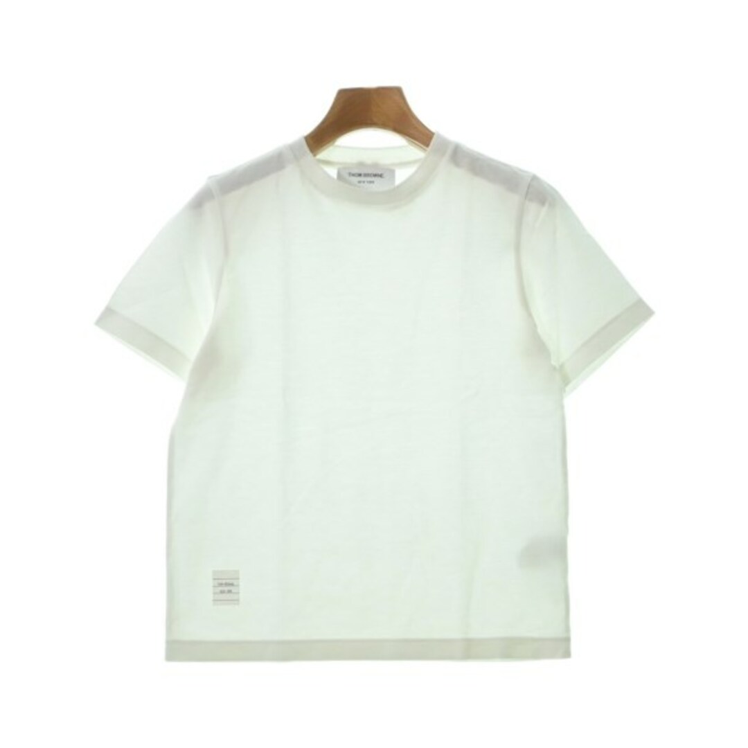 THOM BROWNE トムブラウン Tシャツ・カットソー 40(M位) 白