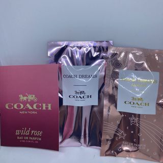 コーチ(COACH)のCOACH ミニ香水 サンプル 3点セット(香水(女性用))