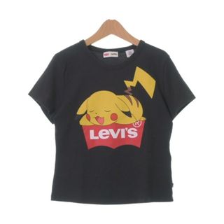 リーバイス(Levi's)のLEVI'S リーバイス Tシャツ・カットソー XS 黒 【古着】【中古】(Tシャツ/カットソー)