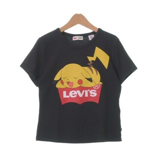 リーバイス(Levi's)のLEVI'S リーバイス Tシャツ・カットソー XS 黒 【古着】【中古】(Tシャツ/カットソー)