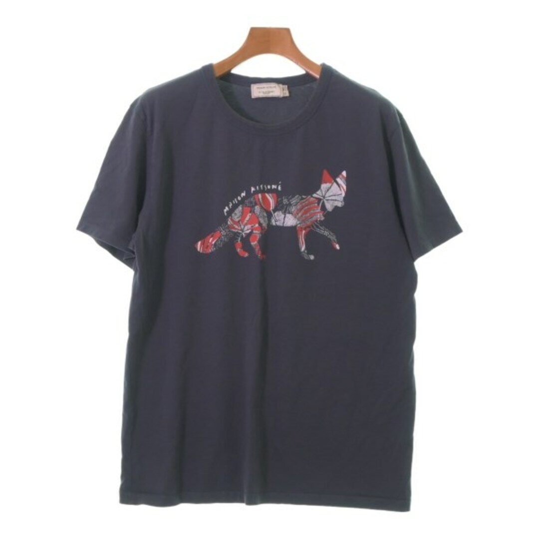 MAISON KITSUNE Tシャツ・カットソー XL チャコールグレー