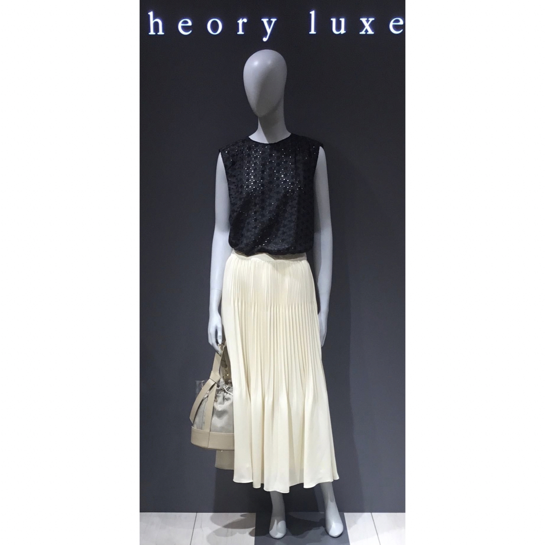 Theory luxe 20ss プリーツロングスカート