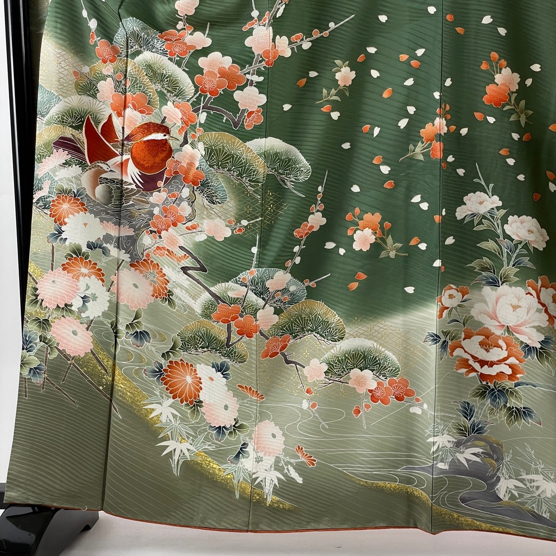 振袖 身丈165.5cm 裄丈66cm 正絹 秀品