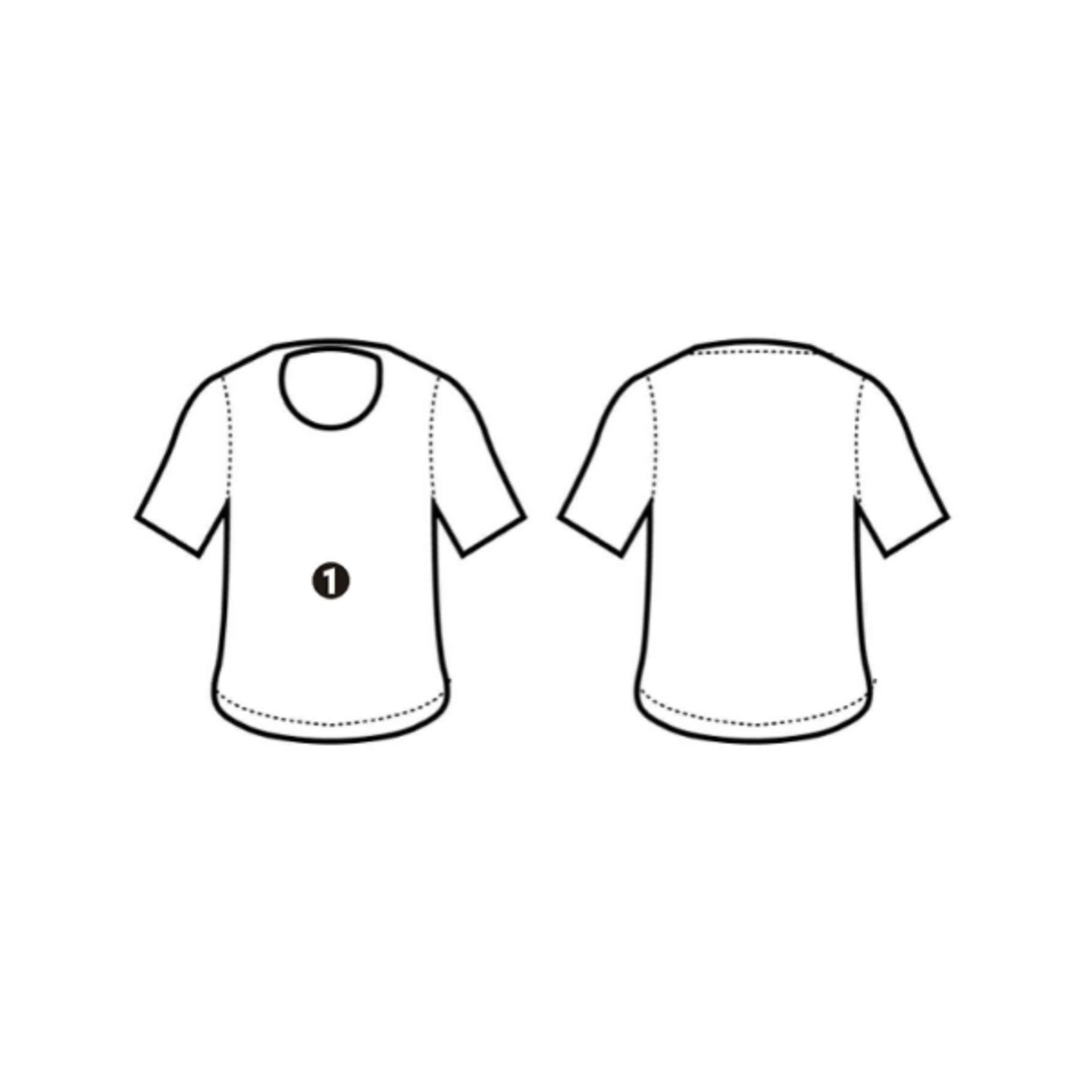 DESCENDANT(ディセンダント)のDESCENDANT ディセンダント ポロシャツ 2(M位) 白 【古着】【中古】 メンズのトップス(ポロシャツ)の商品写真