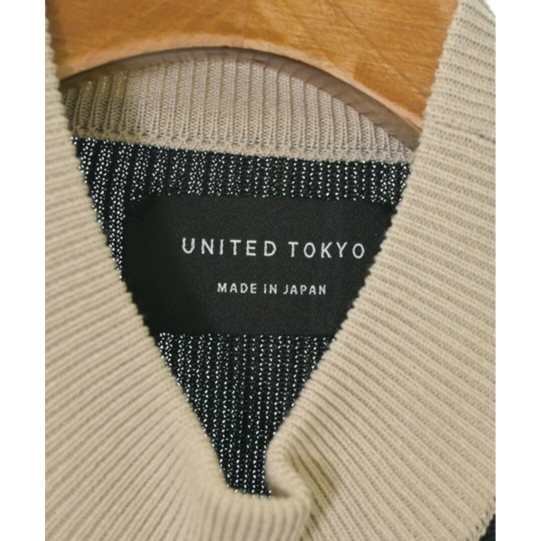 UNITED TOKYO - UNITED TOKYO ニット・セーター F ベージュx黒x白 ...
