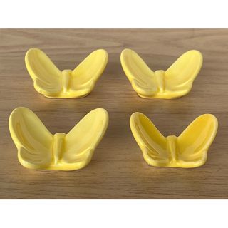 【新品】蝶の箸置き(4つ)(食器)