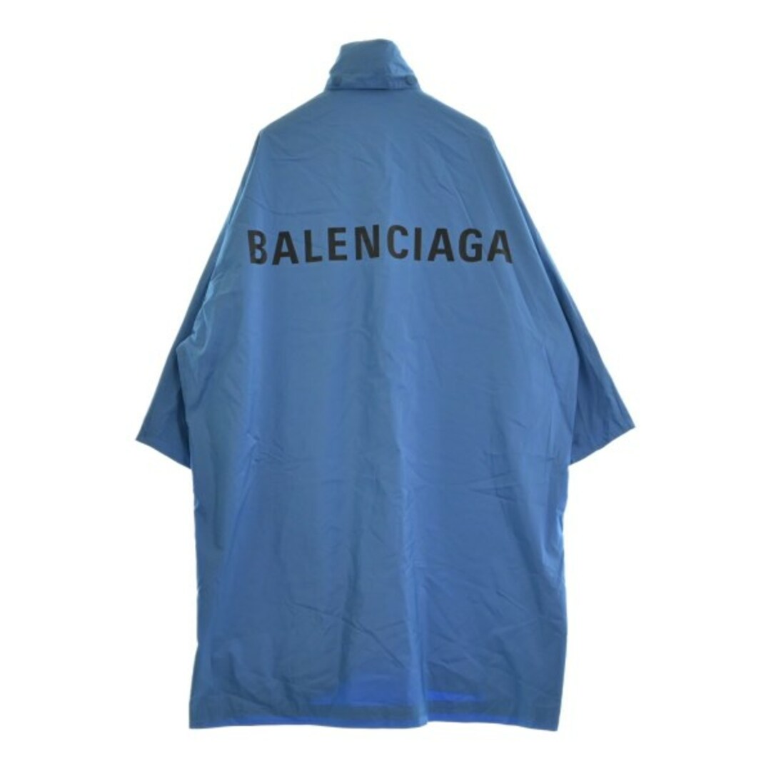 Balenciaga - BALENCIAGA バレンシアガ コート 32(XS位) 水色 【古着