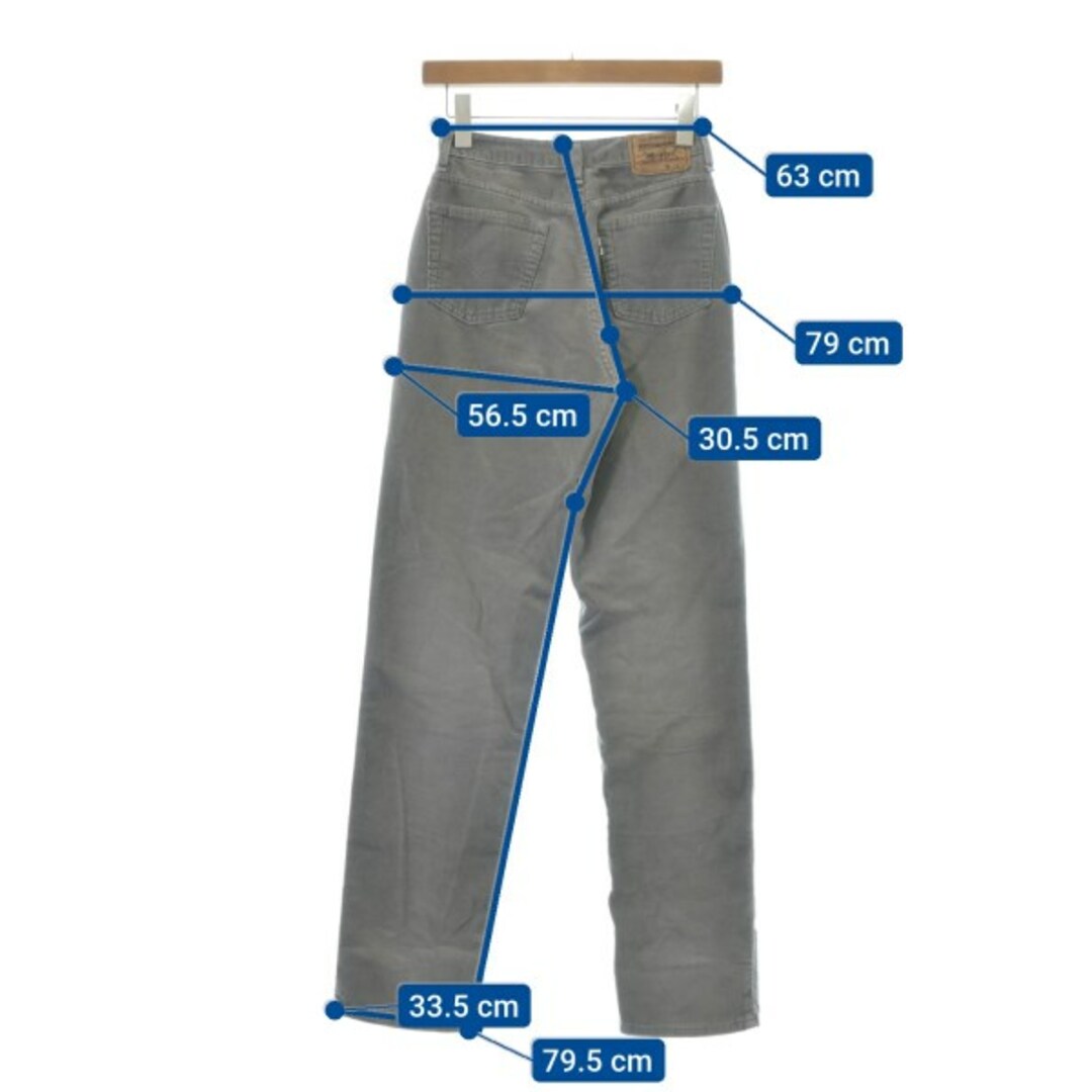 Levi's(リーバイス)のLEVI'S リーバイス パンツ（その他） 29(L位) グレー 【古着】【中古】 レディースのパンツ(その他)の商品写真